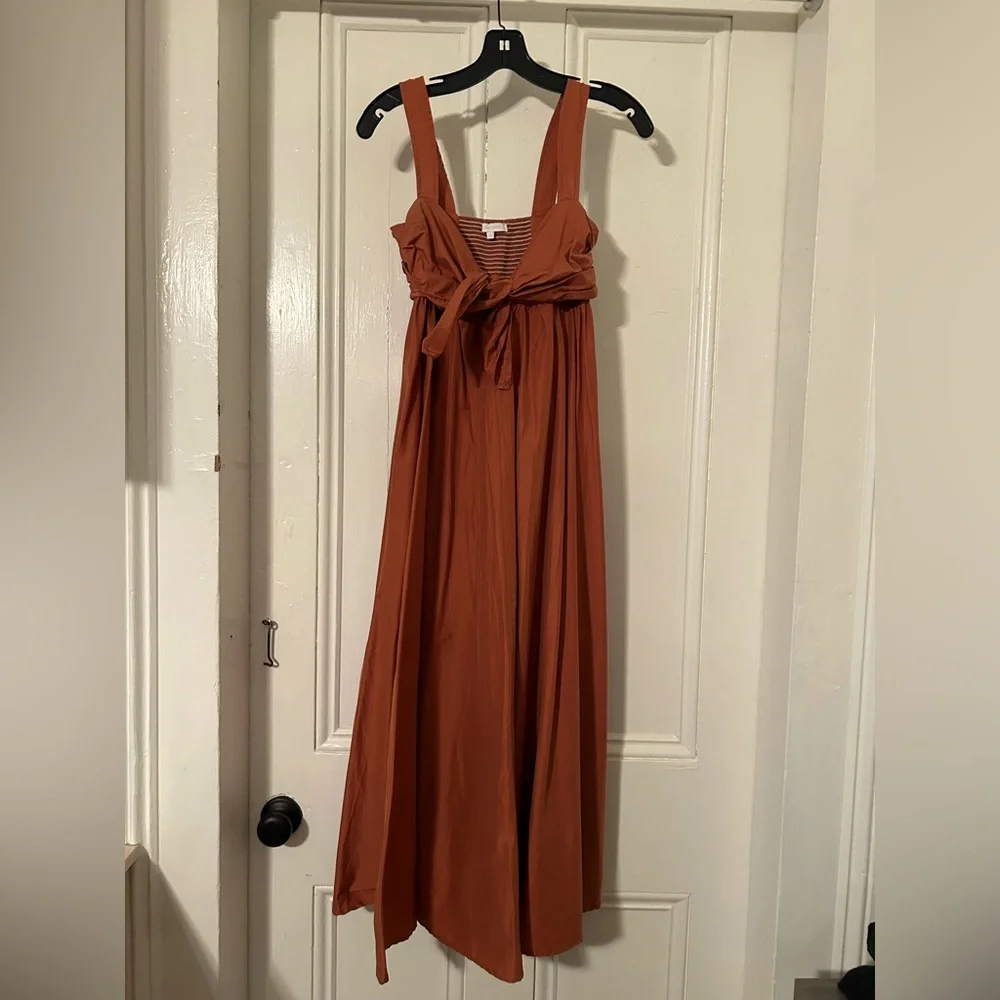 Olivaceous Midi Dress. Size M. - Picture 1 of 6